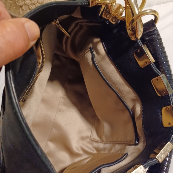 RARE Vintage 90s Versace leather bag FINAL $ FIRM - Picture 8 of 16